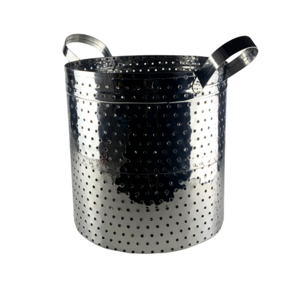 Colador para olla de acero inoxidable ideal para cocinas profesionales y gastronómicas