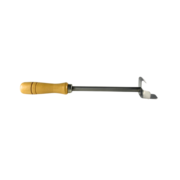 Agarradera de molde de pizza de 35 cm en acero inoxidable resistente